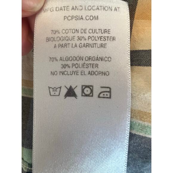 THE NORTH FACE MENS LONG SLEEVE BUTTON DOWN PLAID FLANNEL SIZE M - Picture 9 of 16